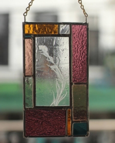Stained Glass with Mustard Plant / Main Image